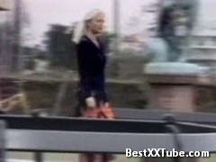 Danish Blond girl fucked in public 2 months ago