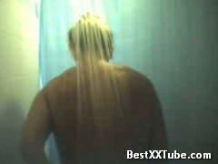 Spy shower wife in shower (pinhole cam) 6 years ago