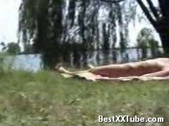 Lake sex Blonde girl fucked so hard and cumshoted near a lake! 4 months ago