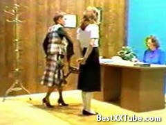 Spank you very much girl getting spanked at all girls school. 2 months ago