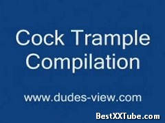 Cock Trample Compilation Yet more of the wife trampling my cock! 2 months ago