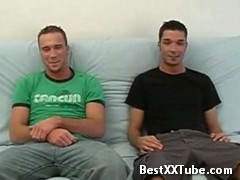 Two straight boys get blindfolded for gay blowjob Full video at:http://www.brokestraightboyloads.com 2 months ago