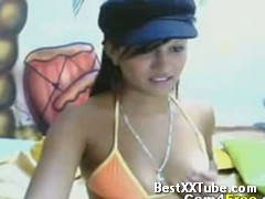 Hot Latin Teen With A Great Body On Webcam This fine ass Colombian cutey loves to get dirty on her webcam. SHe wears 2 months ago