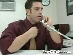 Shy student Tiffany Thomas gets caught cheating and spanked by the dean 2 months ago