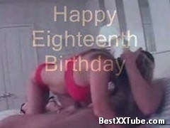 Happy 18th Birthday Very sexy girl reaches the age of consent. 4 months ago
