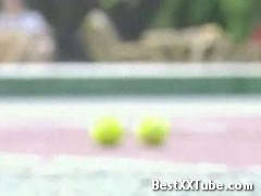 Beautiful After Tennis Fuck Girl and boyfriend get it on after tennis game. 4 months ago