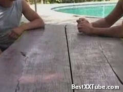 Blonde dp double penetration 2 months ago