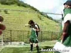 Jayna Oso Gangbang Interracial jayna gets banged by 6 black motherfuckers on soccer field. 2 months ago