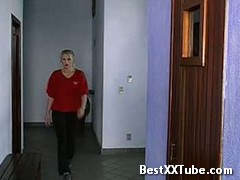 Sex in der Sauna 2 grils fucks guy in sauna 2 2 months ago