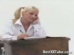 Private lesson 2 - blond teen schoolgirl fucked 2 months ago