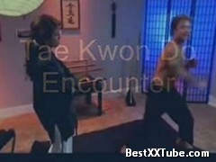 Tae Kwon Do Encounter Martial arts guy sucker punched by babe, but she makes it up to him. 4 months ago